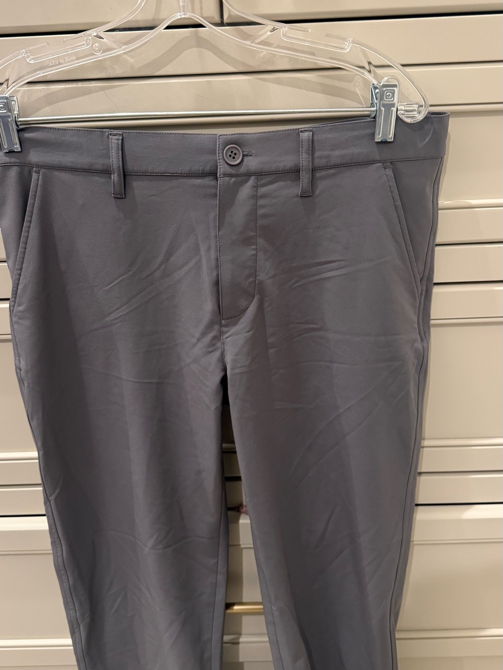 Nordstroms Gray Straight-Leg Performance Pants - Size 20